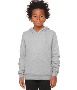 3719Y Bella + Canvas | Youth Sponge Fleece Pullover Hooded Sweatshirt
